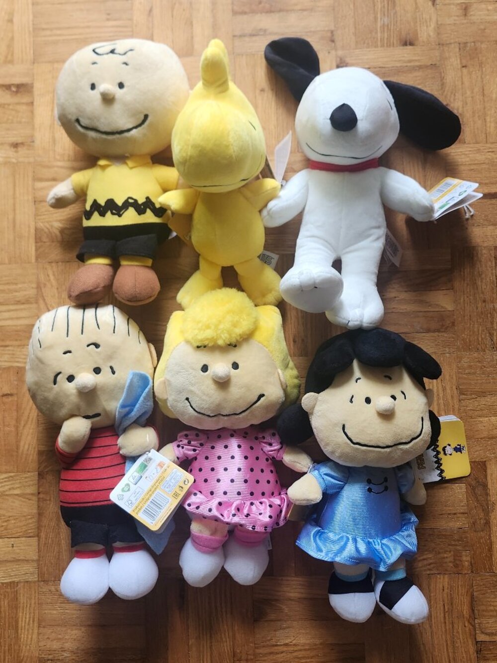 Peanuts Gang Comics 2024 Plush Toys Charlie Brown